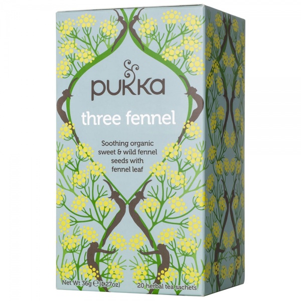 Pukka Herbs Three Fennel Tea 20 sachets