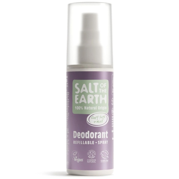 Salt of the Earth Clary Sage + Mint Spray Deodorant 100ml