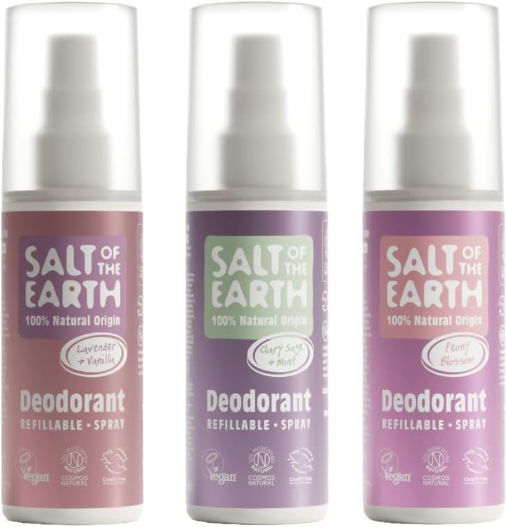 Salt of the Earth | Floral Scent Bundle Spray | 100ml x 3
