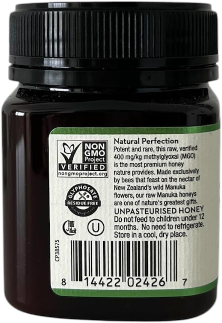 Wedderspoon | MGO 400 RAW Manuka Honey 250g
