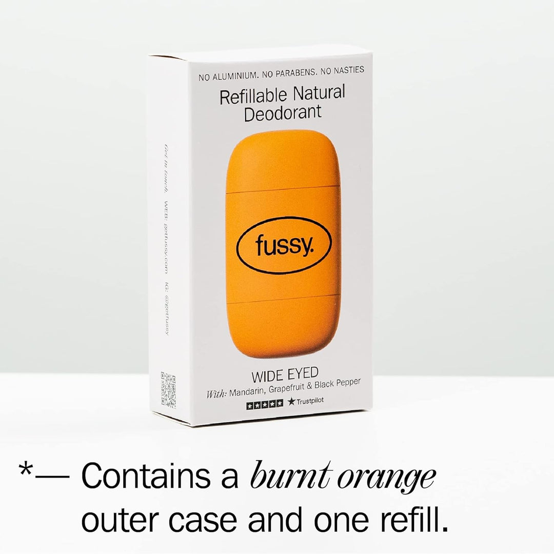Fussy Refillable Natural Deodorant Wide Eyed | 40g