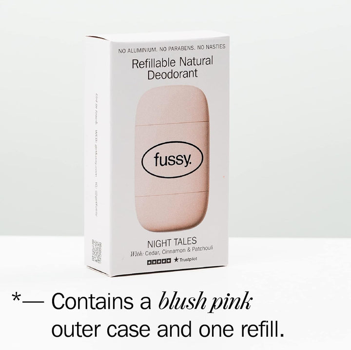 Fussy Refillable Natural Deodorant Night Tales | 40g