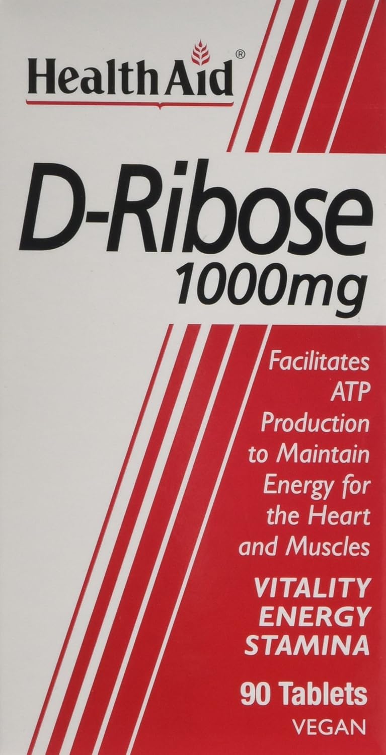 Health Aid D-Ribose | 1000mg Tablets