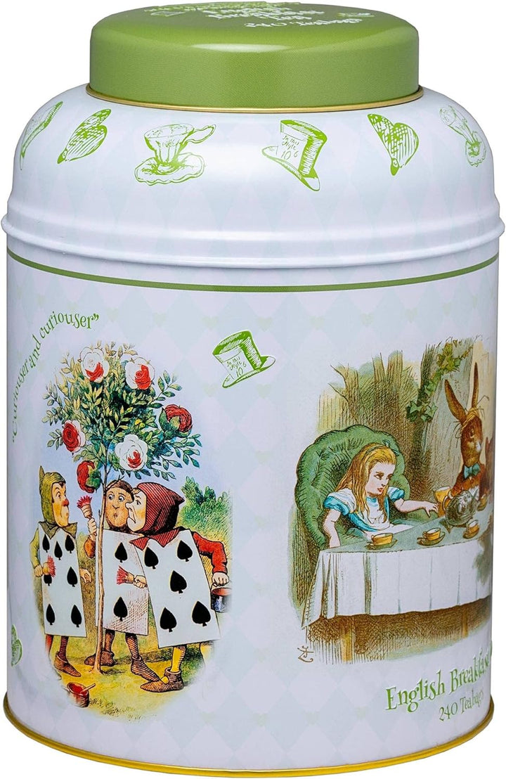 Alice in Wonderland Deluxe Tea Caddy | 240 Teabags