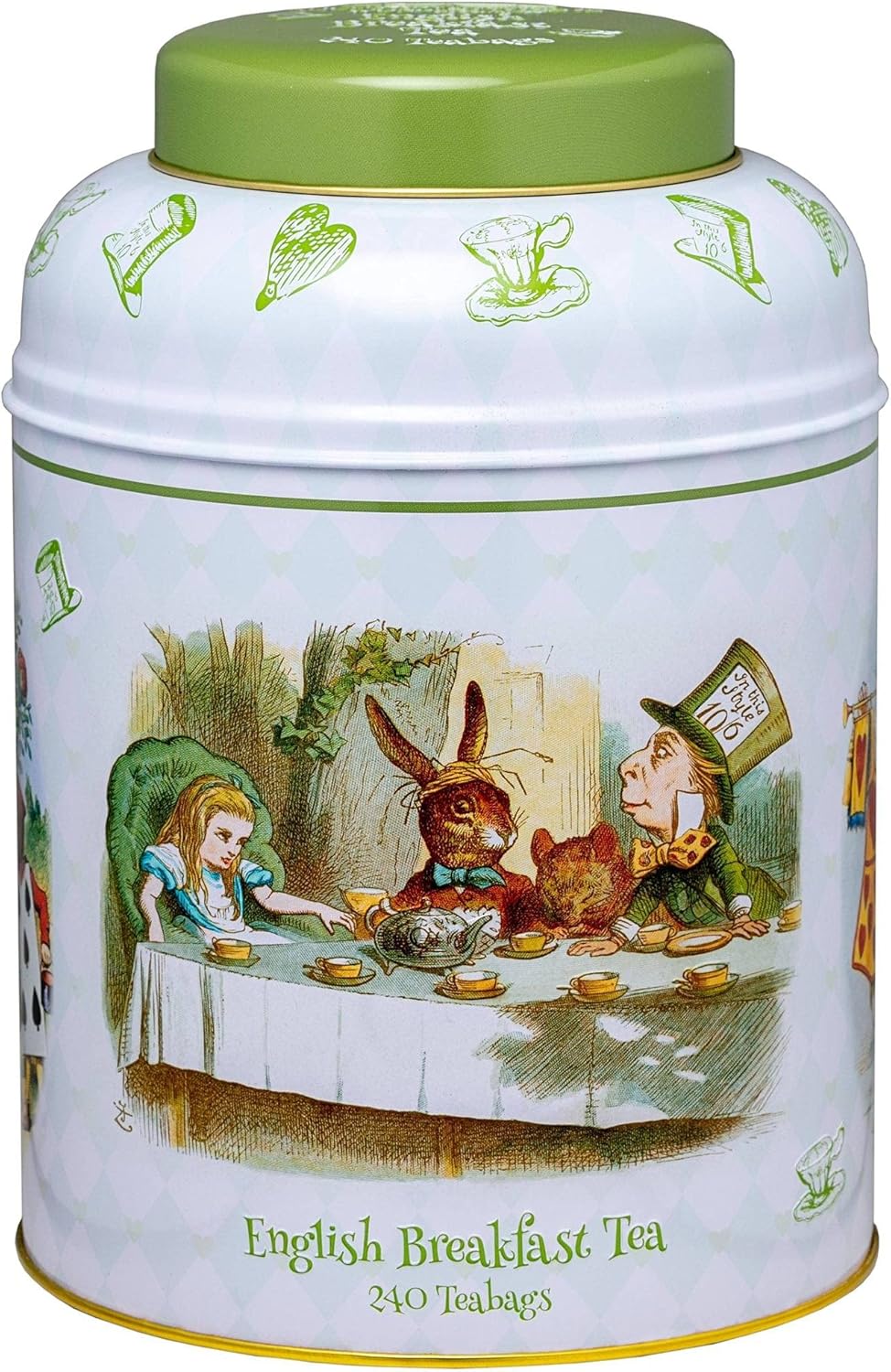 Alice in Wonderland Deluxe Tea Caddy | 240 Teabags