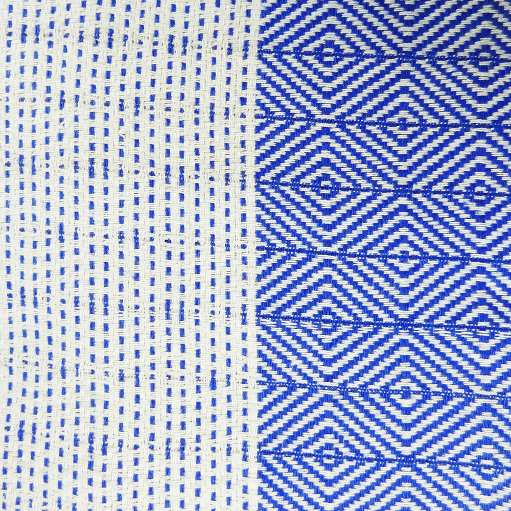 mOrganics Beauty Nefes Peshtemal, Beach Towel Blue 100x180cm 100% Cotton