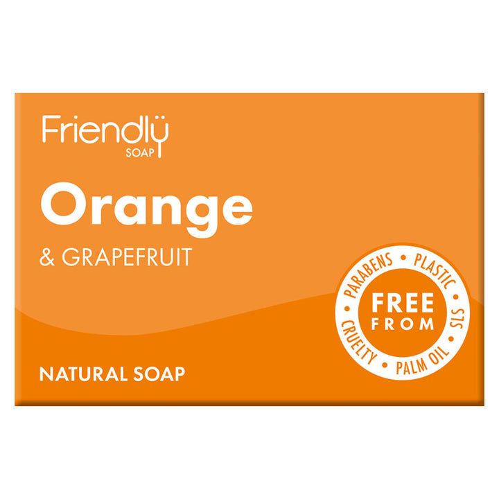Friendly Soap Orange &amp; Grapefruit Soap Bar 95g