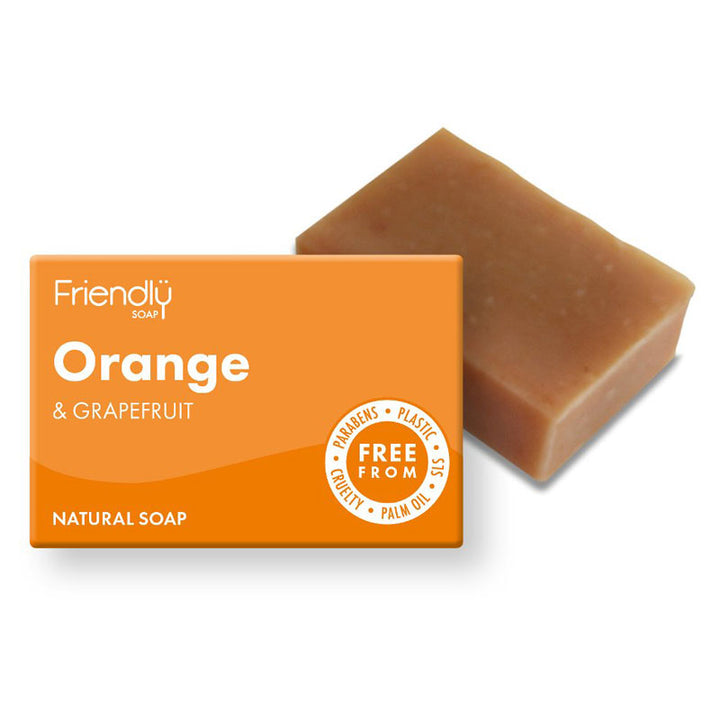 Friendly Soap Orange &amp; Grapefruit Soap Bar 95g