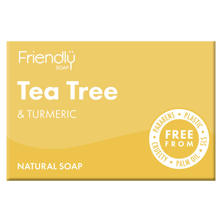 Friendly Soap Tea Tree &amp; Turmeric Soap 95g