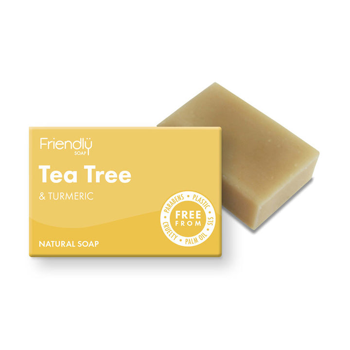 Friendly Soap Tea Tree &amp; Turmeric Soap 95g