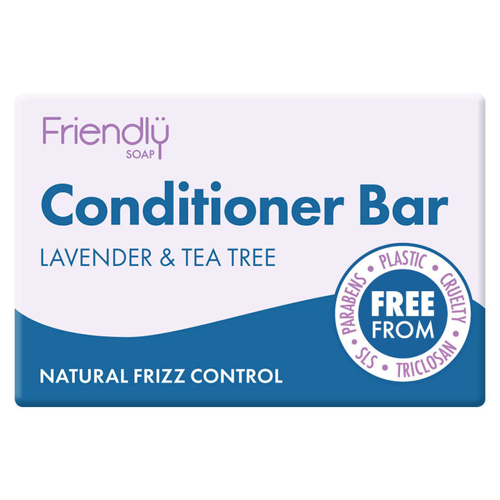 Friendly Soap Lavender &amp; Tea Tree Conditioner Bar 95g