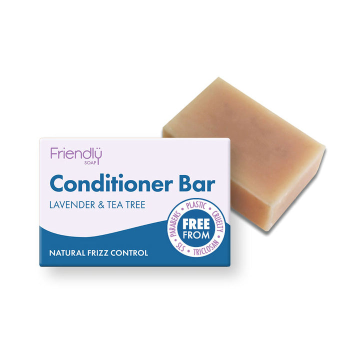 Friendly Soap Lavender &amp; Tea Tree Conditioner Bar 95g