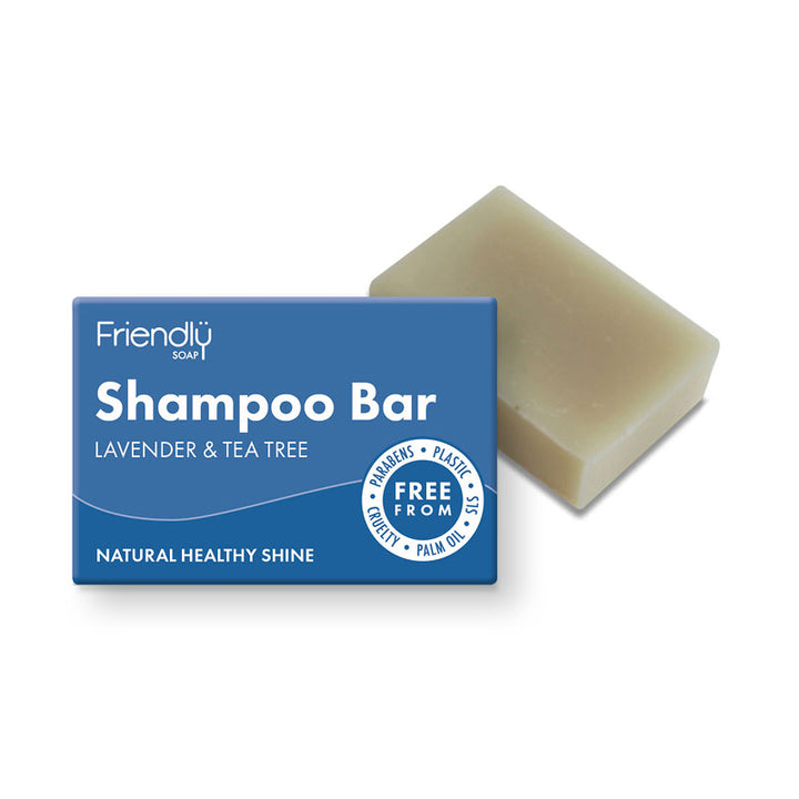 Friendly Soap Lavender &amp; Tea Tree Shampoo Bar 95g
