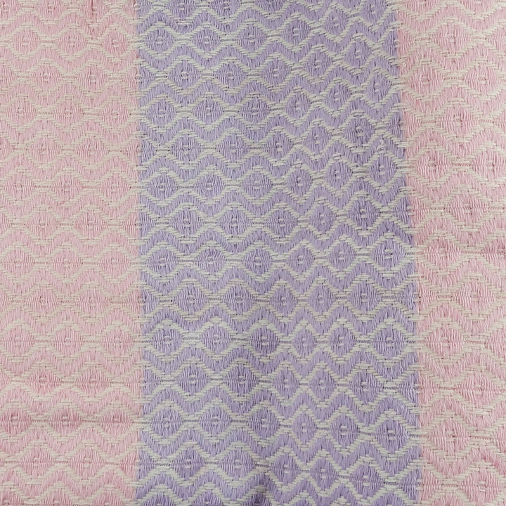 mOrganics Beauty Su Turkish Hammam Peshtemal, Beach Towel Pink &amp; Lilac 100x170cm