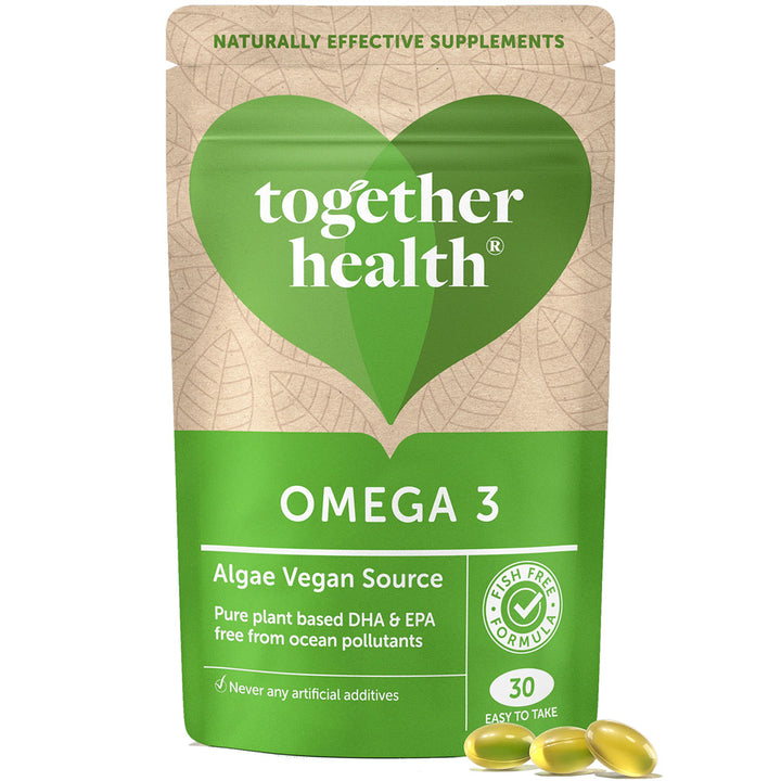 Together Health Omega 3 from DHA &amp; EPA Rich Algae 30 Softgels