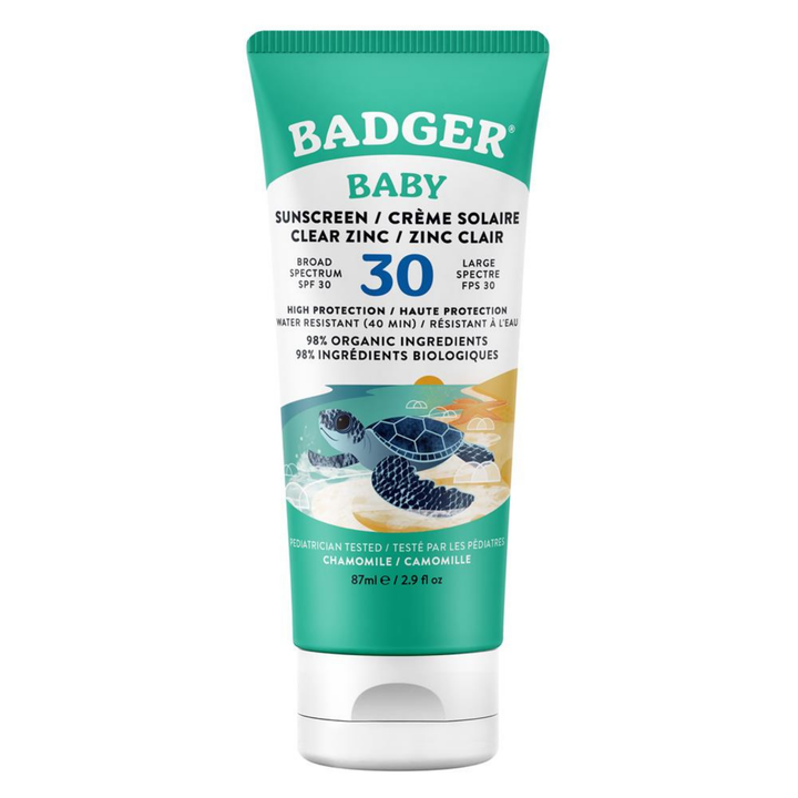 Badger Baby Zinc Sunscreen SPF30 87ml