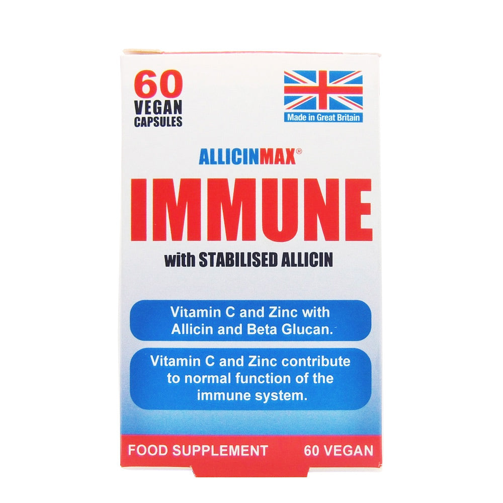 Allicin Max Immune with Stabilised Allicin 60 Vegan Capsules