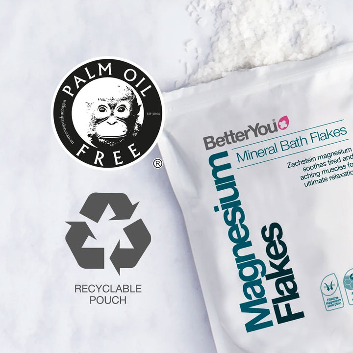 BetterYou Mineral Bath Magnesium Flakes 1kg
