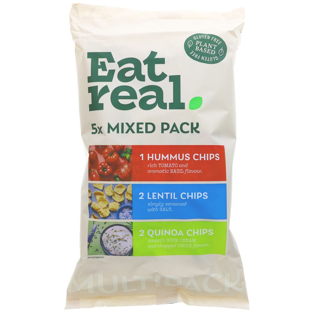 Eat Real Multi Pack | 5 Pack | 98g