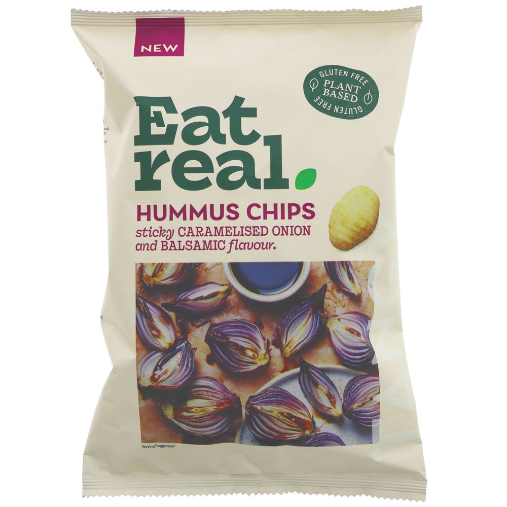Eat Real Caramelised Onion &amp; Vinegar | 110g | Pack of 1