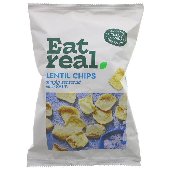 Eat Real Lentil Chips Sea Salt | 95g