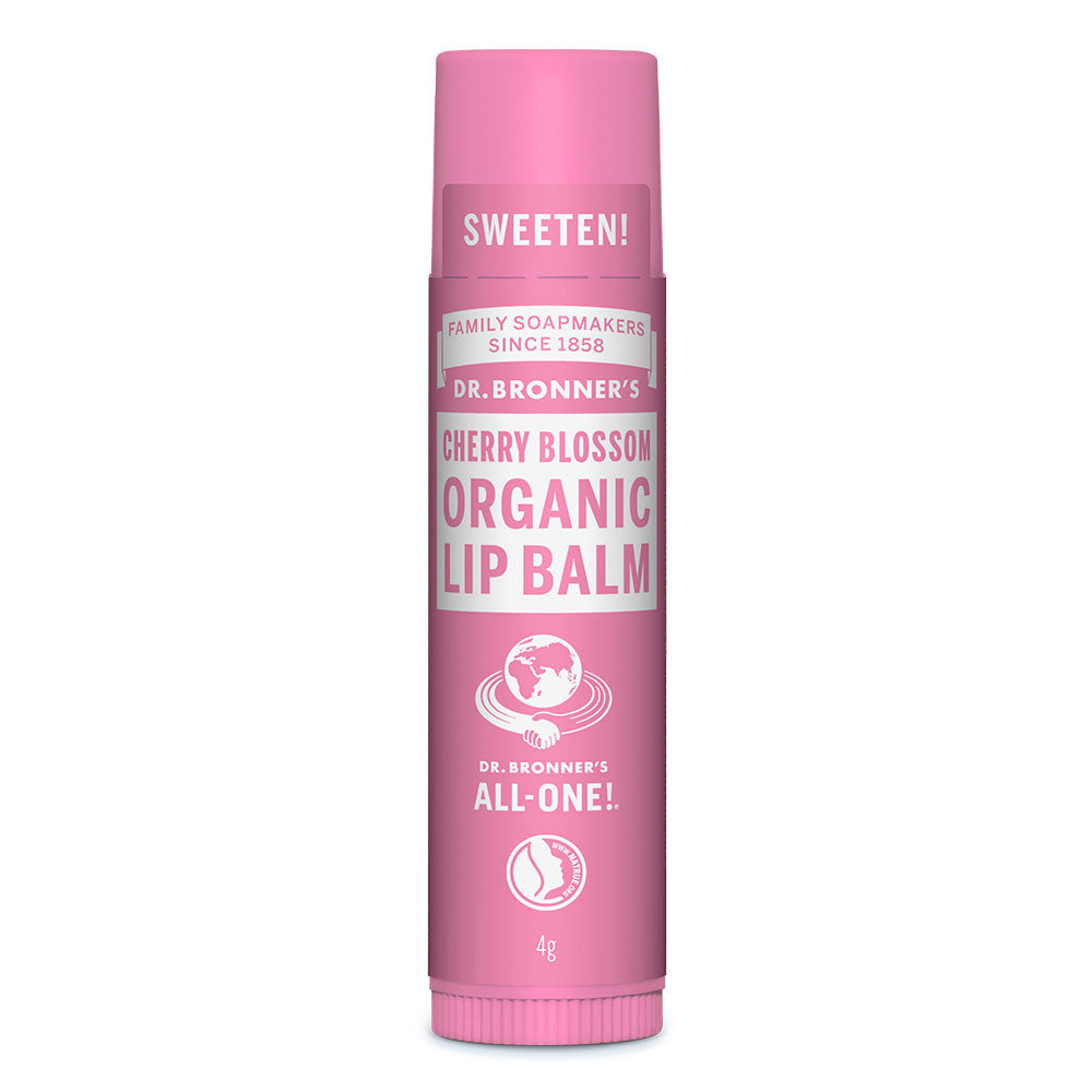 Dr Bronner's Cherry Blossom Lip Balm 4g