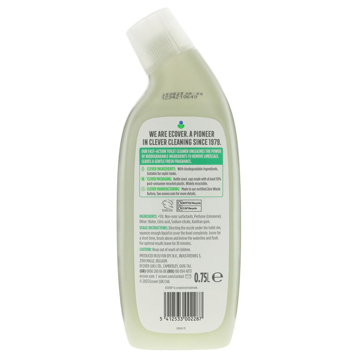Ecover Toilet Cleaner Pine &amp; Mint | 750ml | Pack of 6