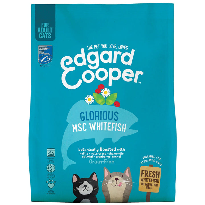 Edgard &amp; Cooper Glorious MSC Whitefish Cat Foot 300g