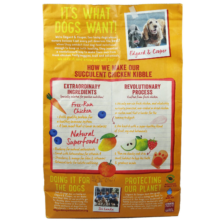 Edgard &amp; Cooper Succulent Free-run Chicken Dog Food 700g