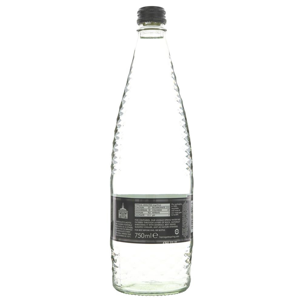 Harrogate Spring Water Still | Glass 750ml | Pack of 12
