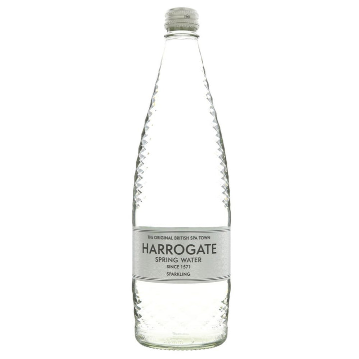 Harrogate Spring Water Sparkling | Glass 750ml | Pack of 12