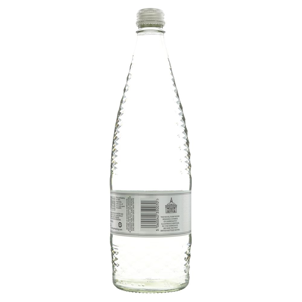 Harrogate Spring Water Sparkling | Glass 750ml | Pack of 12