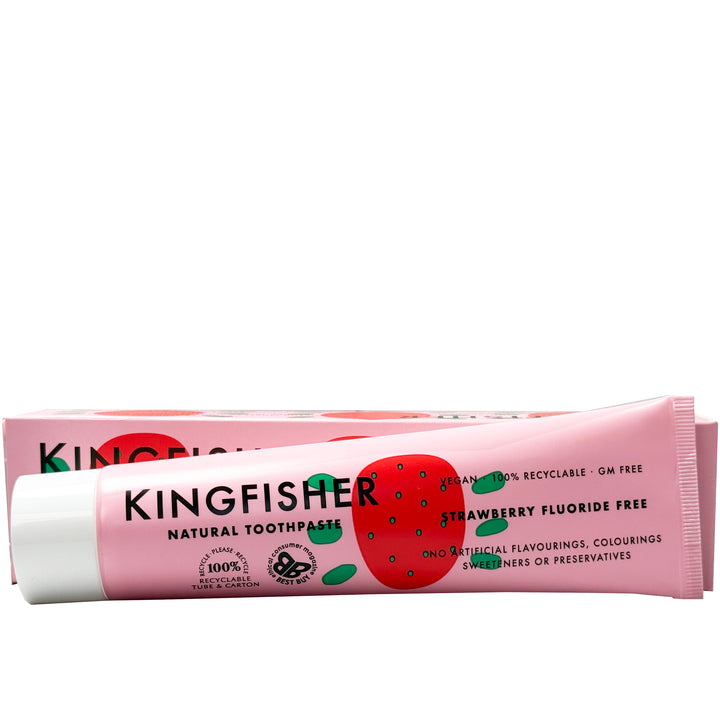 Kingfisher Childrens Strawberry Toothpaste 100ml (Pack of 3)