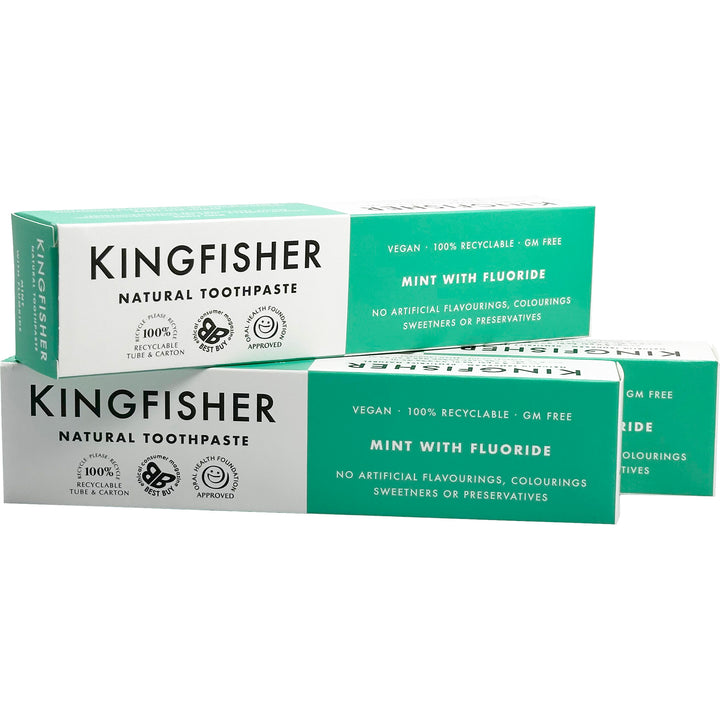 Kingfisher Mint Toothpaste With Fluoride 100ml (Pack of 3)