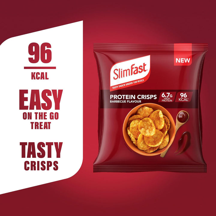 SlimFast Protein Crisps BBQ | 23g	
