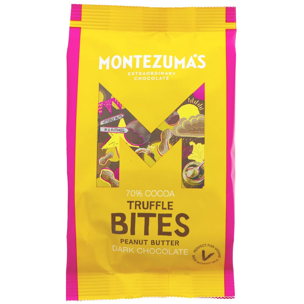 Montezumas Peanut Butter Truffle Bites | 120g
