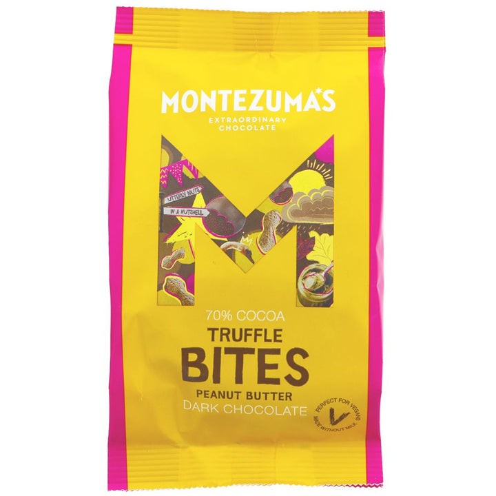 Montezumas Peanut Butter Truffle Bites | 120g