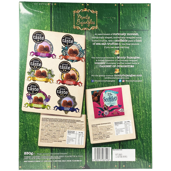 Monty Bojangles Premium Truffle Selection Advent Calendar 250g