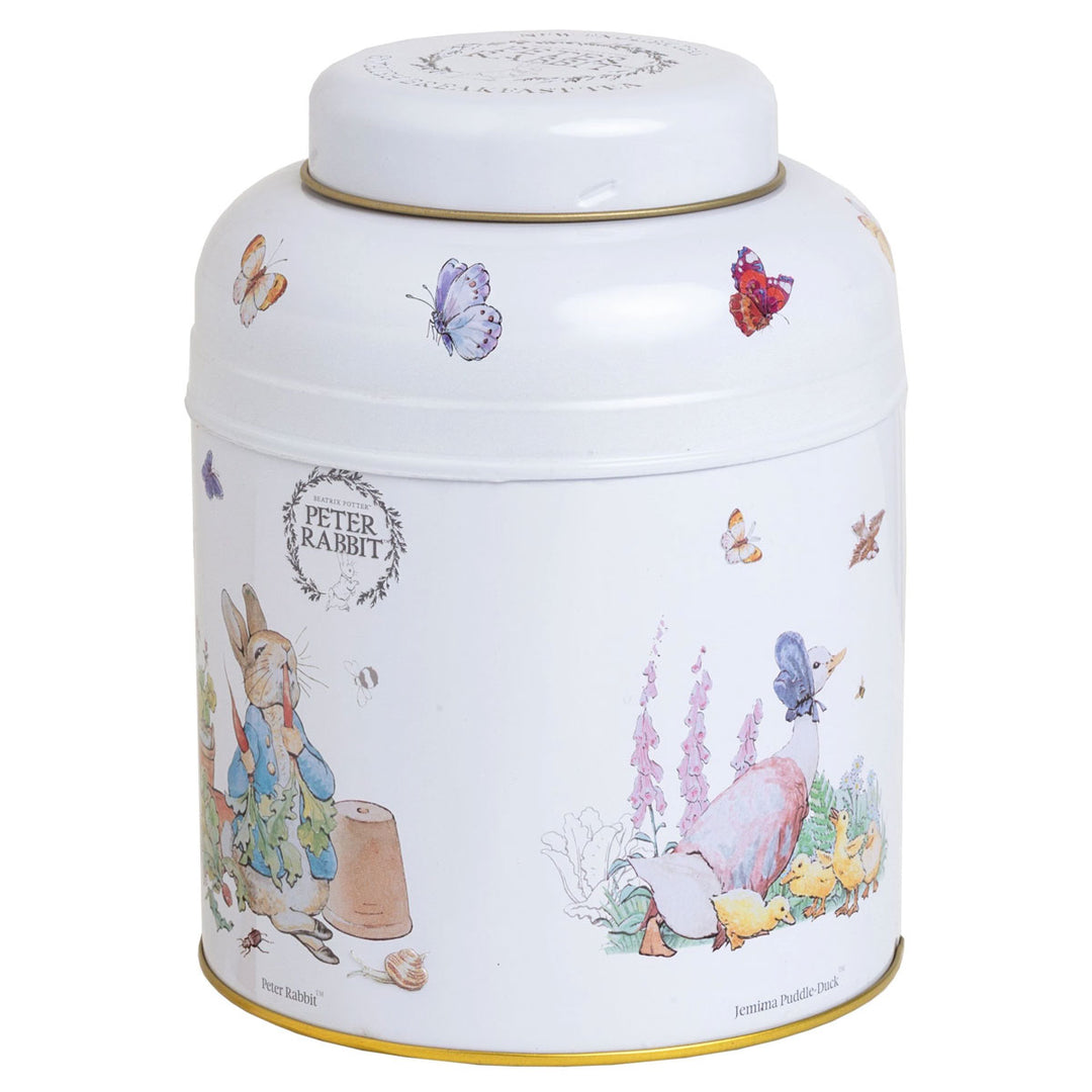New English Teas Beatrice Potter  Tea Caddy with 80 English Breakfast Teabags