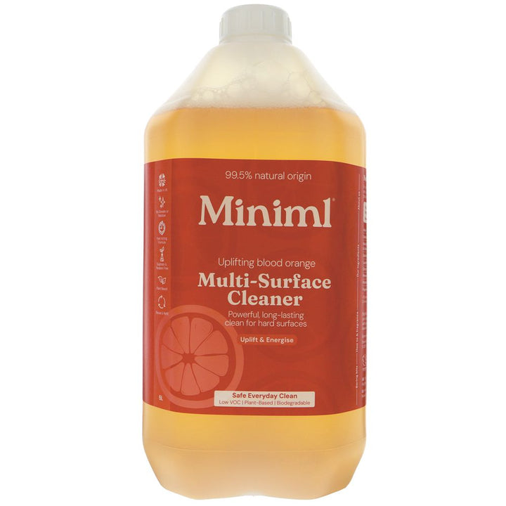 Miniml Multi Surface Cleaner Orange - 5L