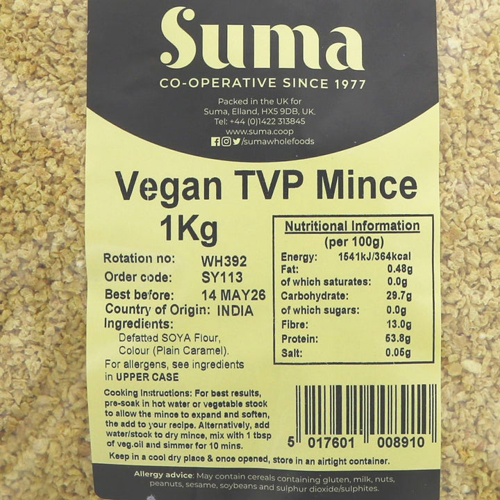 Suma Vegan TVP Mince | 1 kg