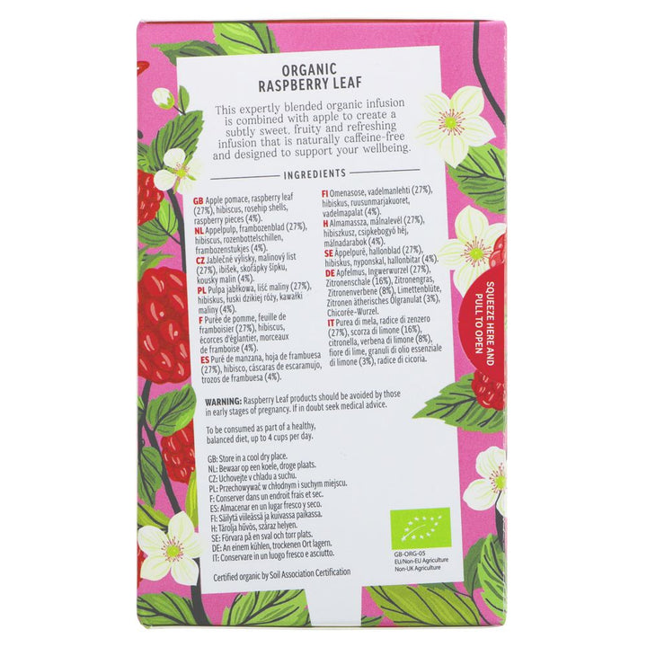 Heath And Heather Raspberry Leaf | 20 Teabags