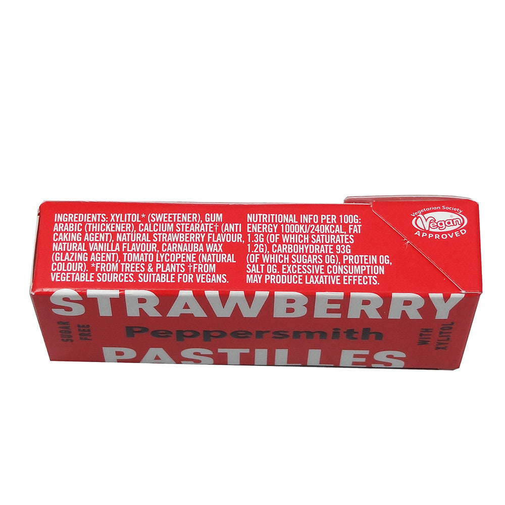Peppersmith Strawberry Dental Pastilles 12x15g