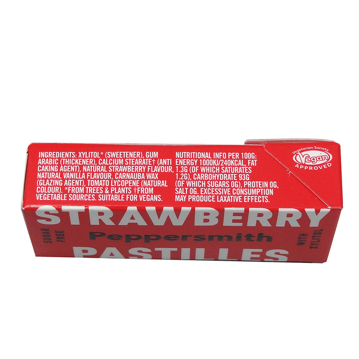 Peppersmith Strawberry Dental Pastilles 12x15g