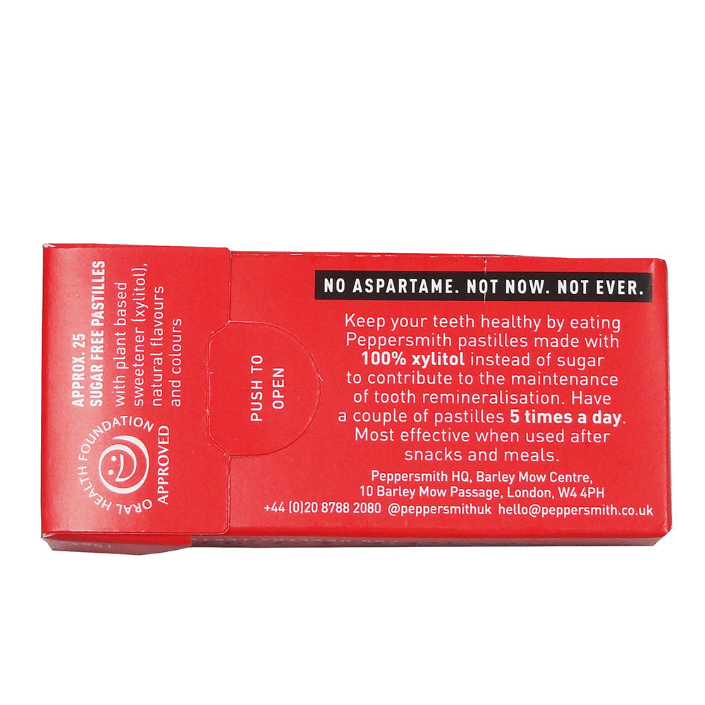 Peppersmith Strawberry Dental Pastilles 15g