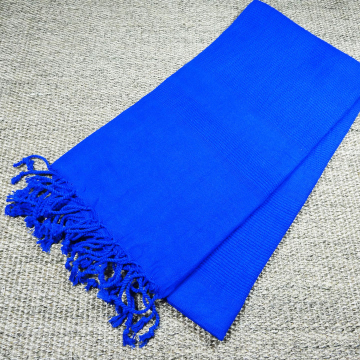 mOrganics Beauty File Premium Quality Hamam Peshtemal &amp; Beach Towel  Dark Blue