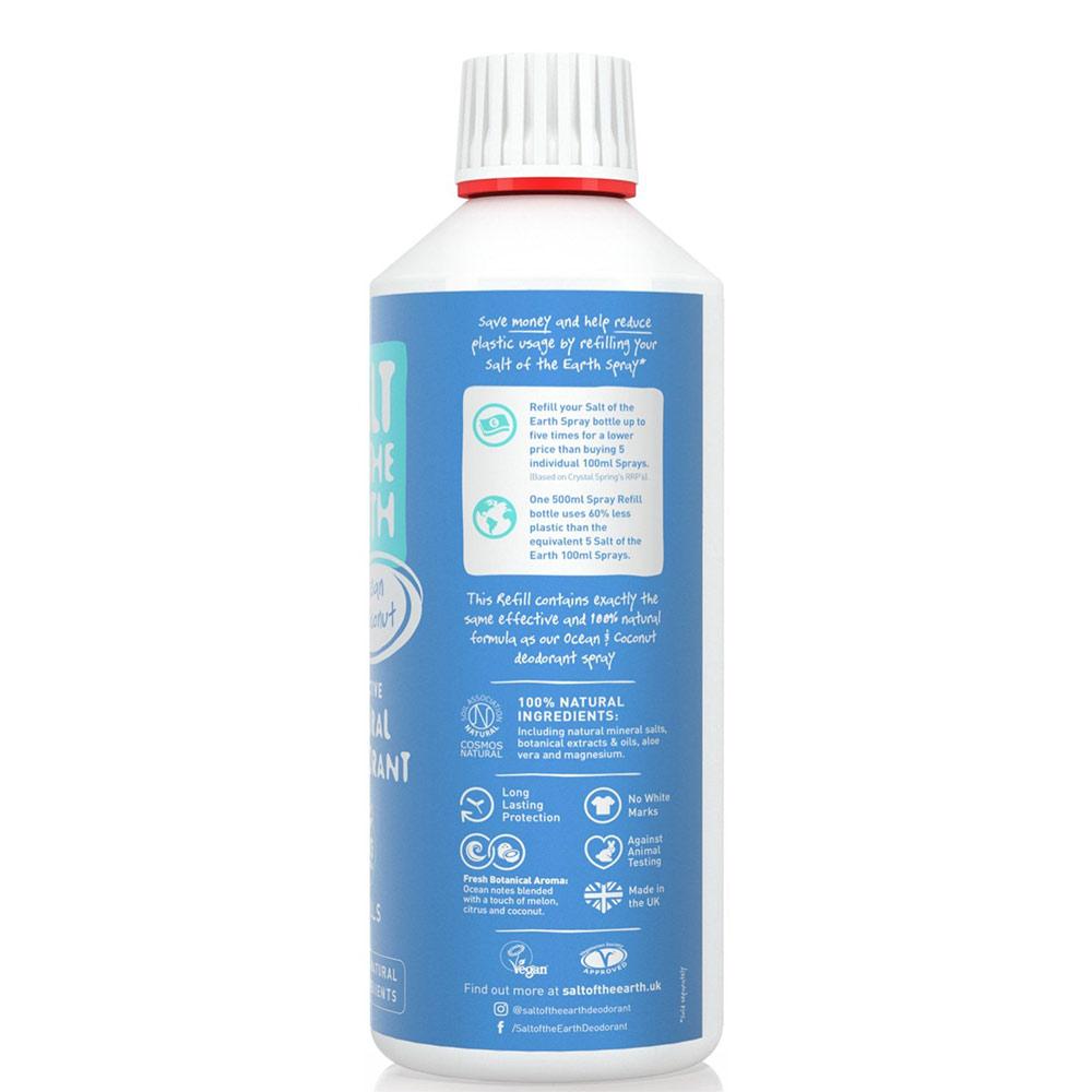 Salt of The Earth Ocean &amp; Coconut Natural Deodorant Refill 500ml