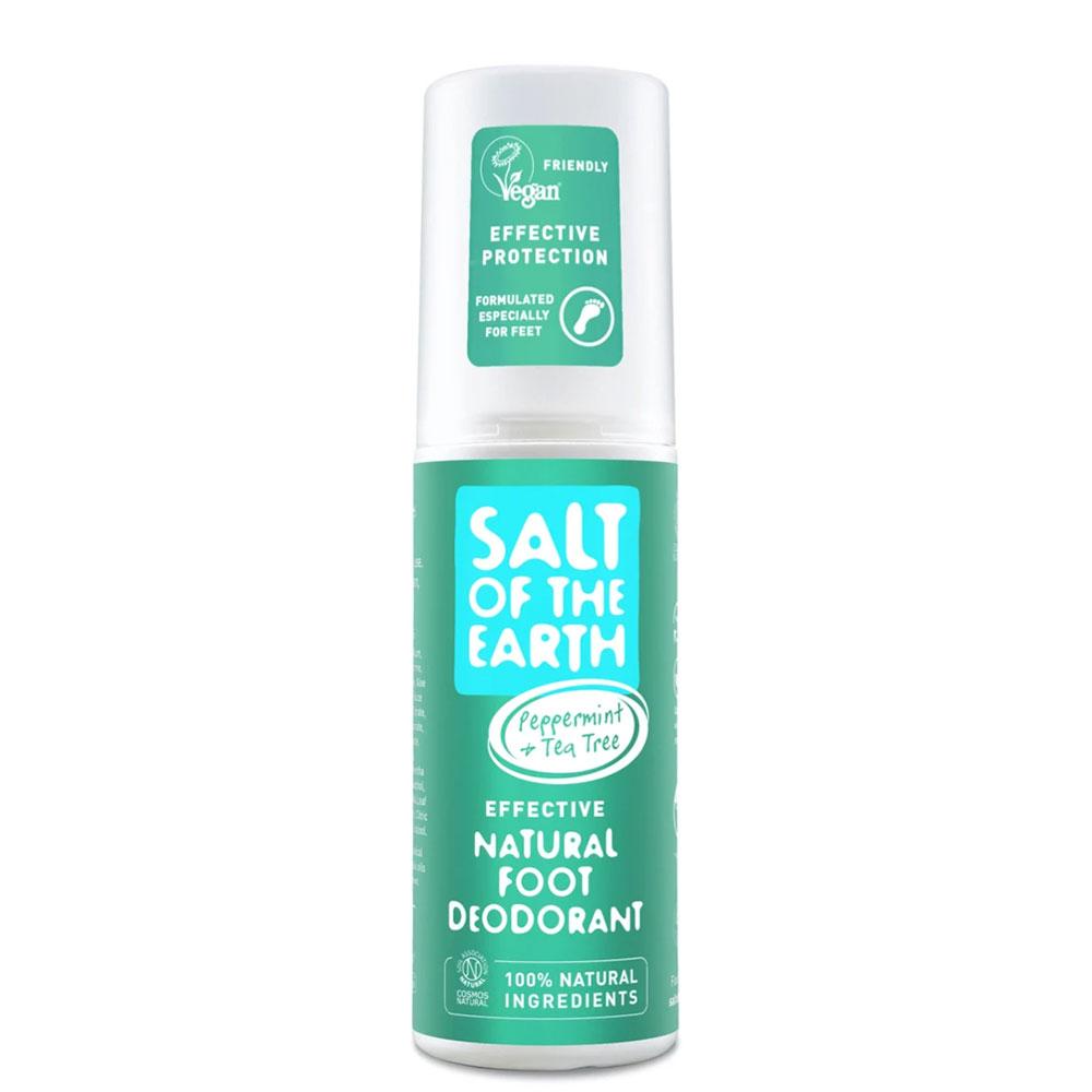 Salt of The Earth Natural Foot Deodorant Spray 100ml