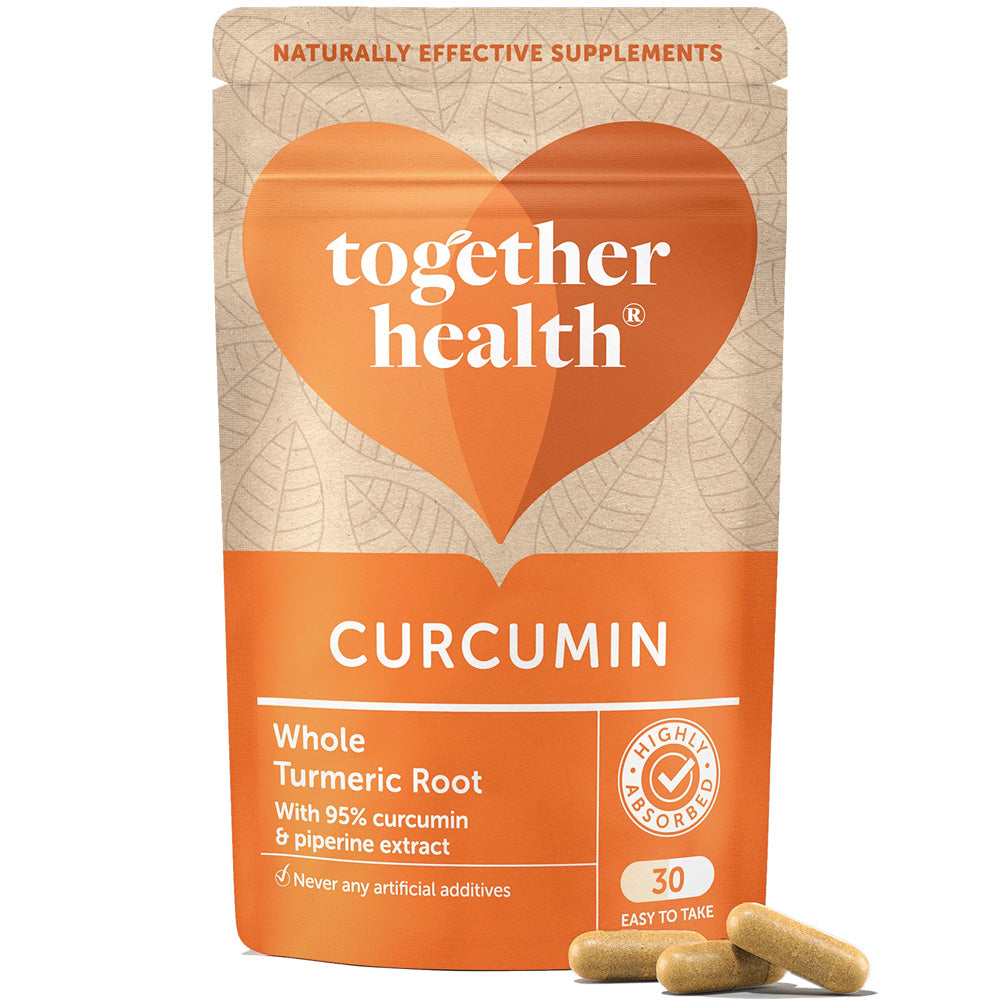 Together Health Curcumin and Whole Turmeric Root 30 Vege Capsules