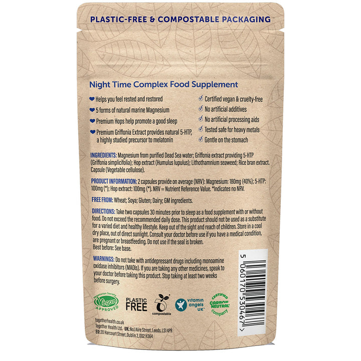 Together Health Night Time Marine Magnesium Complex 60 Vegecaps
